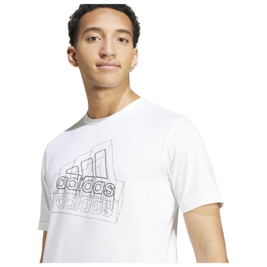 Adidas Ανδρική κοντομάνικη μπλούζα Sportswear Tech Badge Of Sport Tee